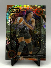 2025 Panini Select WNBA - Courtside Aaliyah Edwards #231 Silver Party Prizm