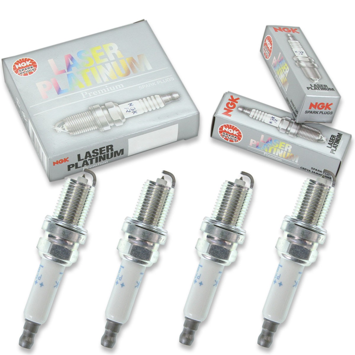 4 pc NGK 94460 PFR8S8EG Laser Platinum Spark Plugs for IK16TT 4701 101 905 xf