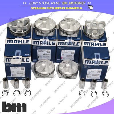 6x OEM Pistons Rings Set Φ82mm CR 11:1 For BMW E60  E92 E90 323i 525i N52B25 2.5