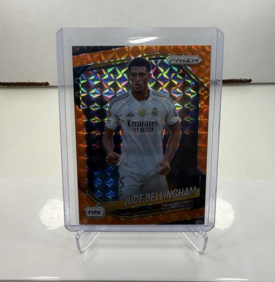 2025-26 Panini Prizm FIFA Jude Bellingham Real Madrid #186 Orange Prizm /299