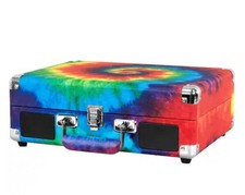 Victrola Journey Tie Dye Suitcase Record Player VSC-550BT Bluetooth Turntable