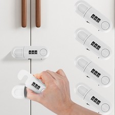 DIY Drawer Password Lock Anti-theft Cabinet Strap Locks  Wardrobe Door