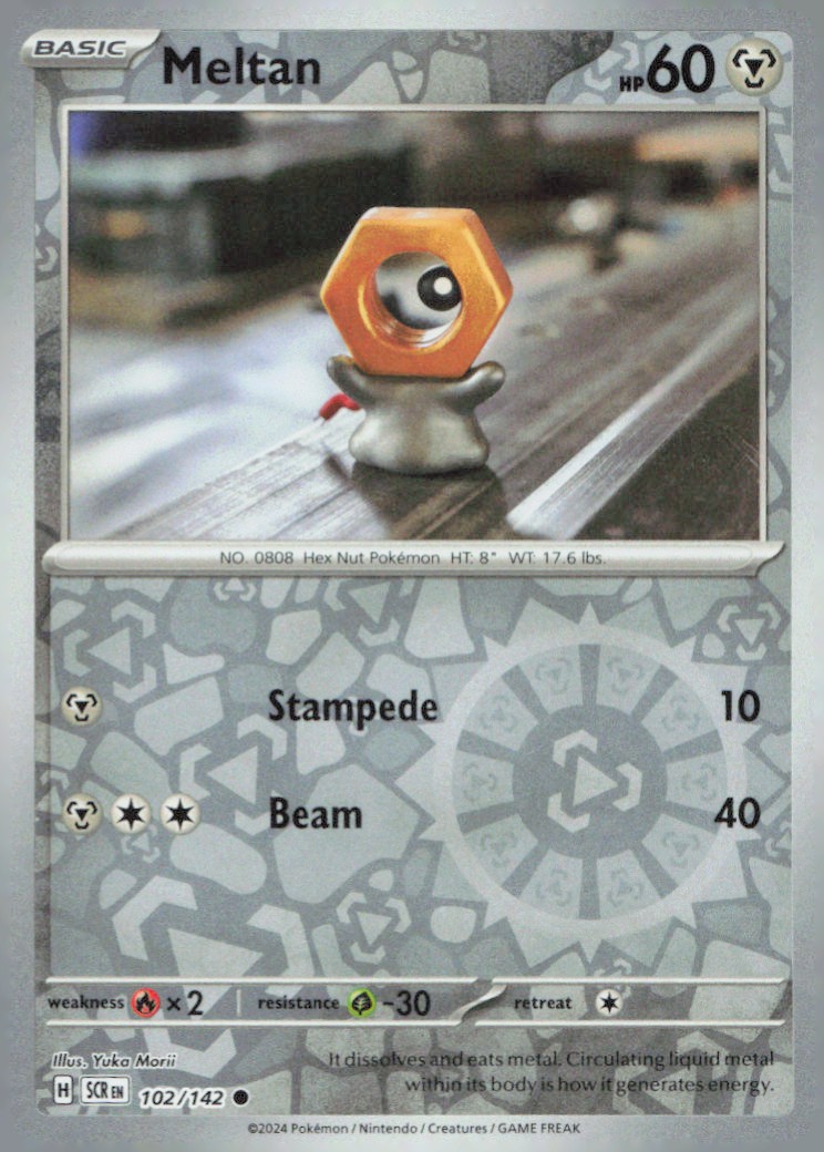 Meltan Common SV07: Stellar Crown 102/142 NM