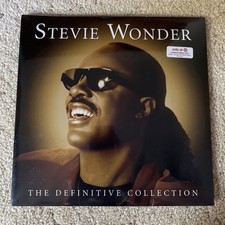 Stevie Wonder - The Definitive Collection Limited Orange Gold Color Vinyl 2LP