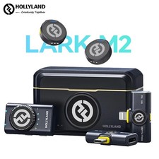 Hollyland Lark M2 Wireless Lavalier Recording Microphone for Smartphone Cameras