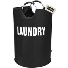 DOKEHOM 160L XX-Large Laundry Basket 7 Colors , Collapsible Laundry Bag, Fol...