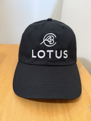 Lotus Super Car Strap Back Hat Black Racing Baseball Cap Exotic Cars Sports Car