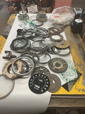 Lot Of Used Stewart Warner Speedometer Parts Knucklehead Pan Shovelford