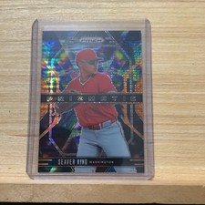 2025 Panini Prizm Seaver King - Prizmatic Insert - Orange Pulsar Prizm /399 A38