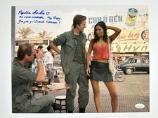 Papillon Soo Soo Signed 11x14 "Hey Baby, You Got Girlfriend?" JSA Private