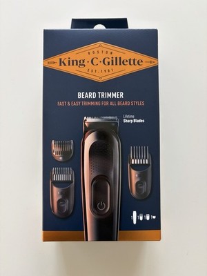 King C. Gillette Bartschneider Barttrimmer NEU & OVP
