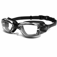 Swimming Goggles Adult Anti Fog UV Protection Open Water Swim Glasses