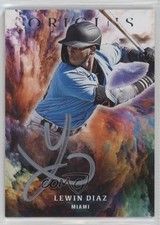 2021 Panini Chronicles Origins Signatures Silver Ink Lewin Diaz #OS-LD Auto 0eq6
