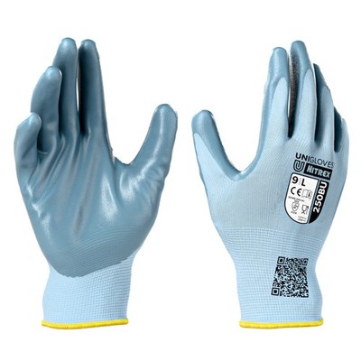 Arbeitshandschuhe | 10 Paar Nitrex 250BU | Gr. 6 - 11 | Schutzhandschuhe