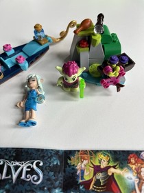 Lego Elves Set # 41181 Naida's Gondola And The Goblin Thief Complete With Manual