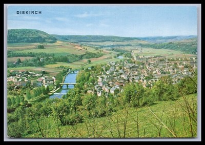 Ansichtskarte Diekirch - Luxemburg