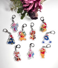 Winnie the Pooh Keychain/Piglet, Tigger, Eeyore/Disney Holiday Gift/Christmas