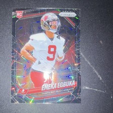 2025 Panini Prizm Emeka Egbuka Rookie Prizm #351 Tampa Bay Buccaneers