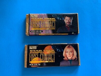 Star Trek First Contact Limited Edition Schokoriegel - Riegel 2 & 6 von 6