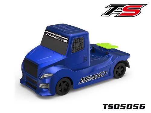 Team Saxo TS05056 1/10 Semi-Truck Body for MGT Touring (Clear) 225mm RC Part - Picture 6 of 6