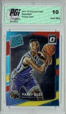 Harry Giles 2017 Donruss Optic #181 Red & Yellow Rookie Card PGI 10