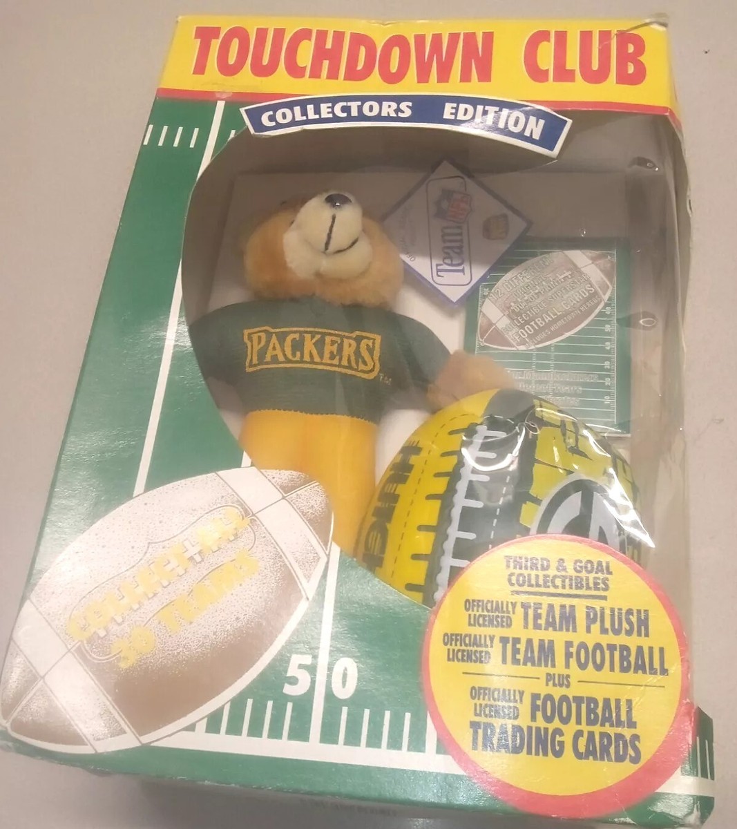 Touchdown Club NFL Green Bay Packers Collector's Edition Plush