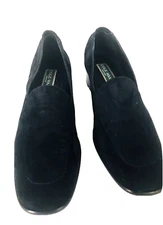 Cole Haan Blue Suede Leather Pumps Classics Heels Womens Shoes 10 AA  Italy