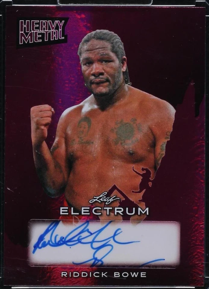 2024 Leaf Electrum - Riddick Bowe #HM-RB1