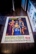 CLEOPATRA 🎬 Elizabeth Taylor French Grande Vintage Movie Poster Original 1963