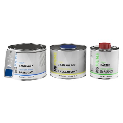 Autolack Set Dose spritzfertig für Renault 419 Bleu Metallic 1,25L