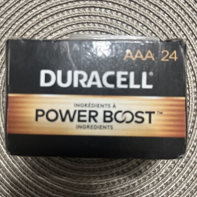 #ad Duracell Coppertop AAA Alkaline Batteries 24 Pack Powerboost $15.00