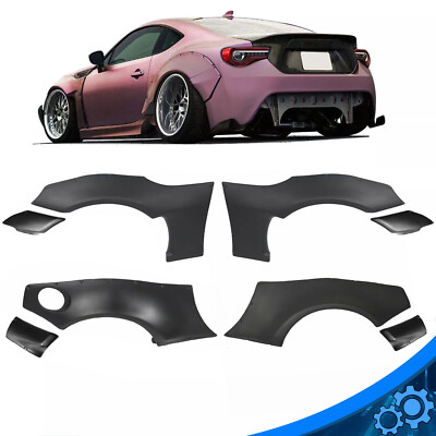 #ad For Toyota 13 20 Scion FRS Subaru BRZ 86 Wide Body Kit Fender Flare Wheel Cover $149.99