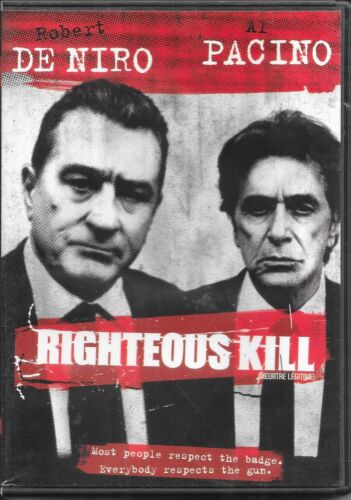 Righteous Kill (DVD, 2009-ENGLISH AND FRENCH-FREE SHIPPING CANADA - Bild 1 von 3
