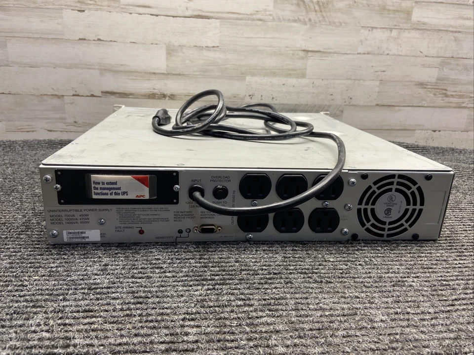 For Parts APC | SU1400RM2U | Smart-UPS 1400VA 120V No Batteries - Image 3 of 4
