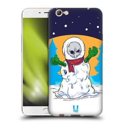 HEAD CASE DESIGNS CHRISTMAS ZOMBIES SOFT GEL CASE FOR OPPO PHONES