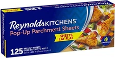Reynolds Kitchens Pop-Up Parchment Paper Sheets (125 ct.)