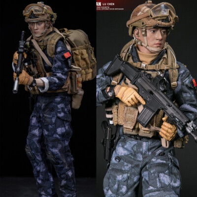DAMTOYS OPERATION RED SEA CORPSMAN LU CHEN 1/6 Action Figure Doll Model DMS009