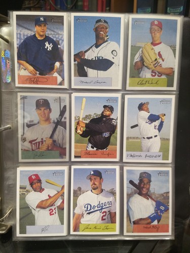 2002 Bowman Heritage Baseball Karten mit SPs, Parallels, Spiel - gebraucht - Bild 9 von 23