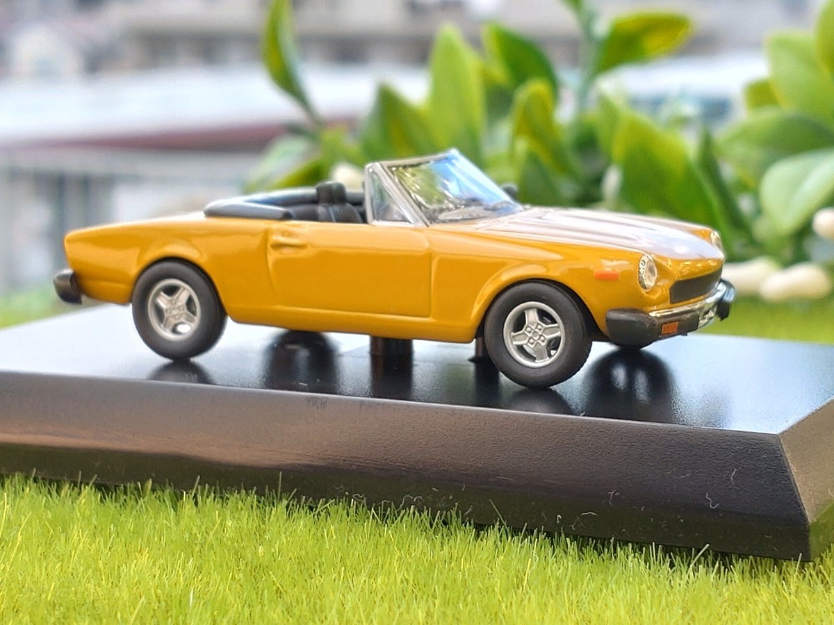 Fiat / 124 Sport Spider / 1966 / 1/64 Diecast Car / Kyosyo | eBay