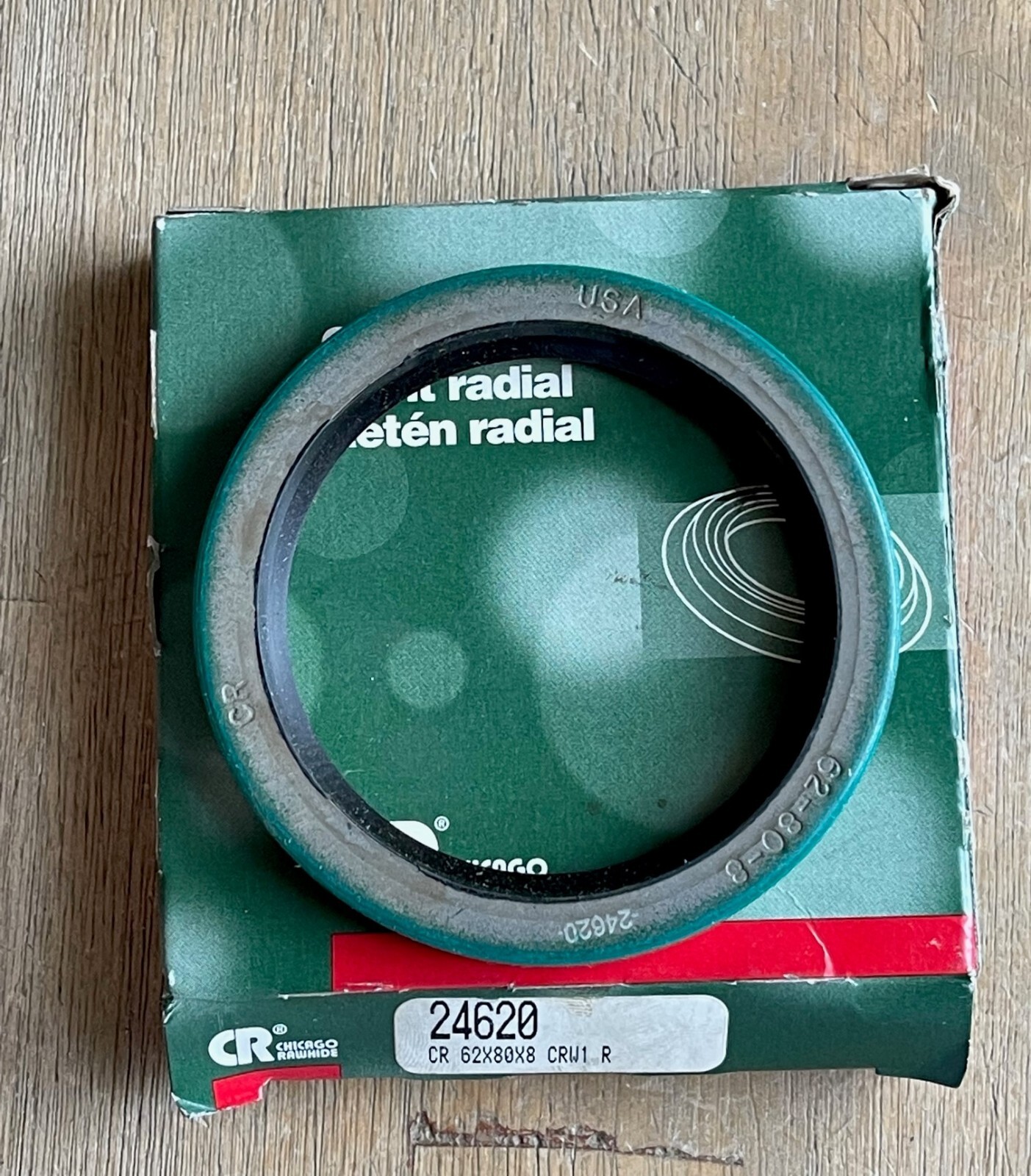 CHICAGO RAWHIDE 24620 OIL SEAL 62 X 80 X 8 NEW eBay