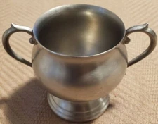 Vintage F B Rogers Pewterlite 3.5" Decorative Cup