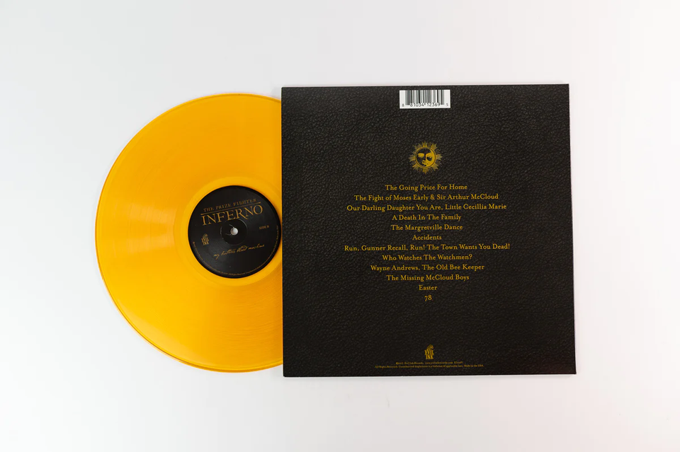 The Prize Fighter Inferno My Brother's Blood Machine on Evil Ink Ltd