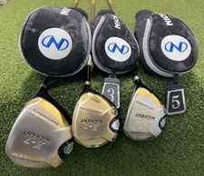 Nickent X-7 Wood Set Driver 3,5 Woods / Regular Graphite / VGC / HC's / sa6343