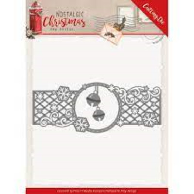 FIND IT MEDIA Cutting Die NOSTALGIC CHRISTMAS - CHRISTMAS BELLS BORDER