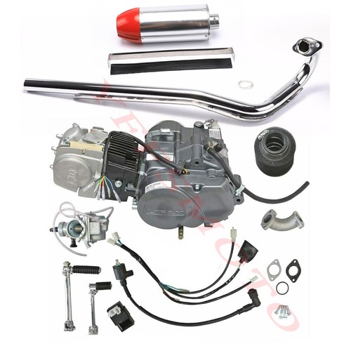 Lifan 140cc 4-Stroke Engine Kit - N1234 4-Speed Manual Clutch For XR50/CRF50 Dirt Pit Bikes