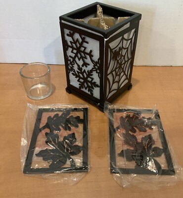 Partylite Change-O-Luminary Tealight/Votive Holder (P8977) Winter/Fall