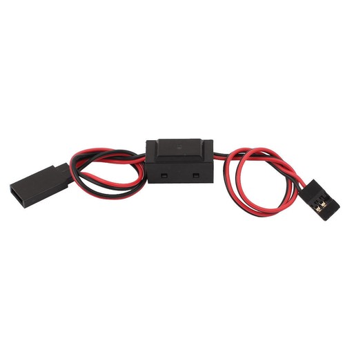 3PCS ON/OFF Power Switch 2 Cable Wire Futaba J Male/Female Connector RC Model US - Picture 2 of 5