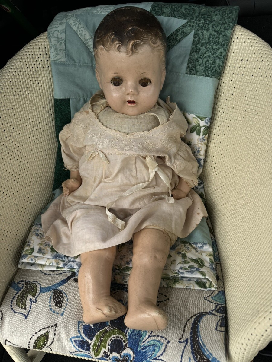 Unmarked 1800s Baby Doll | eBay