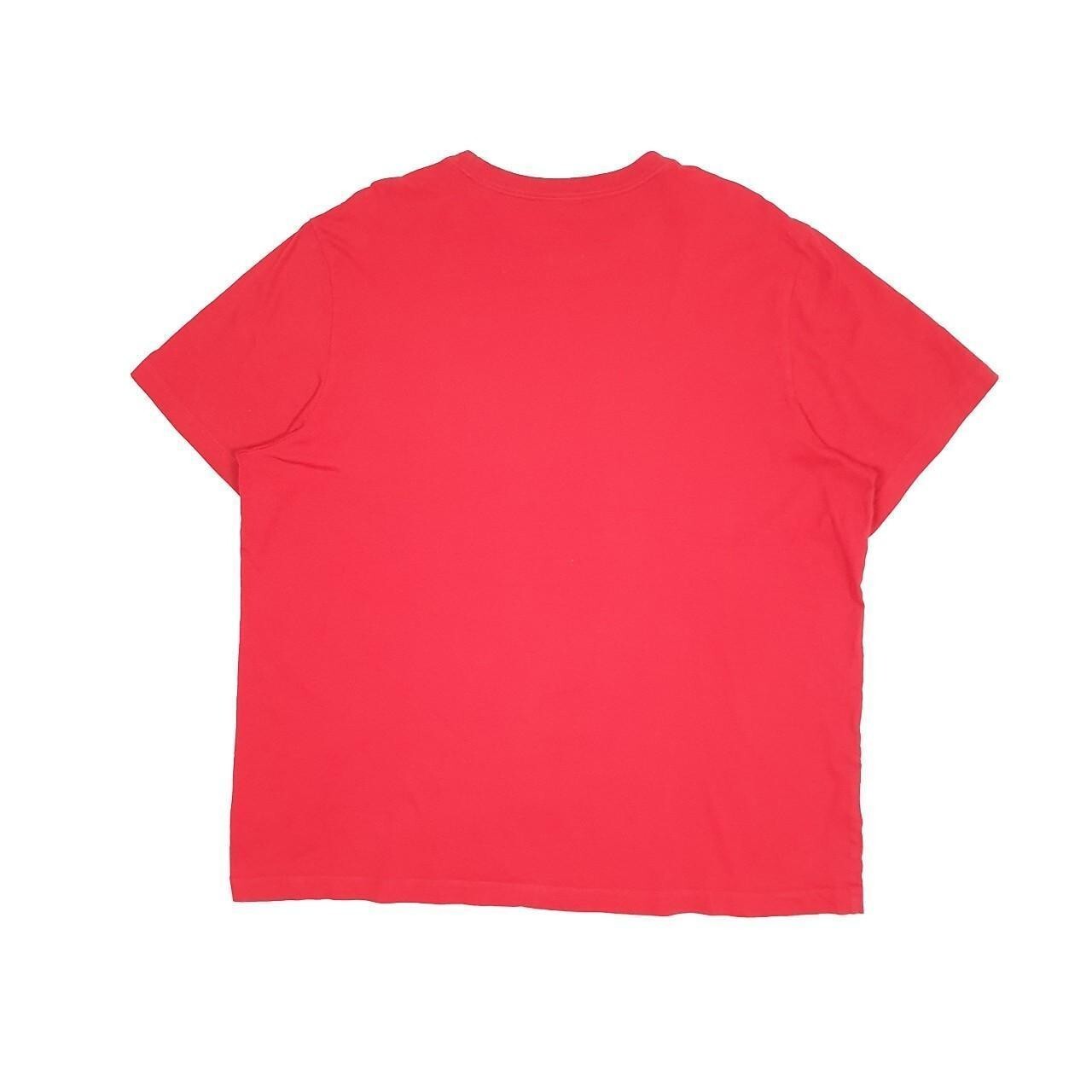 NIKE Red T Shirt Tee Short Sleeve Mens XL image 3
