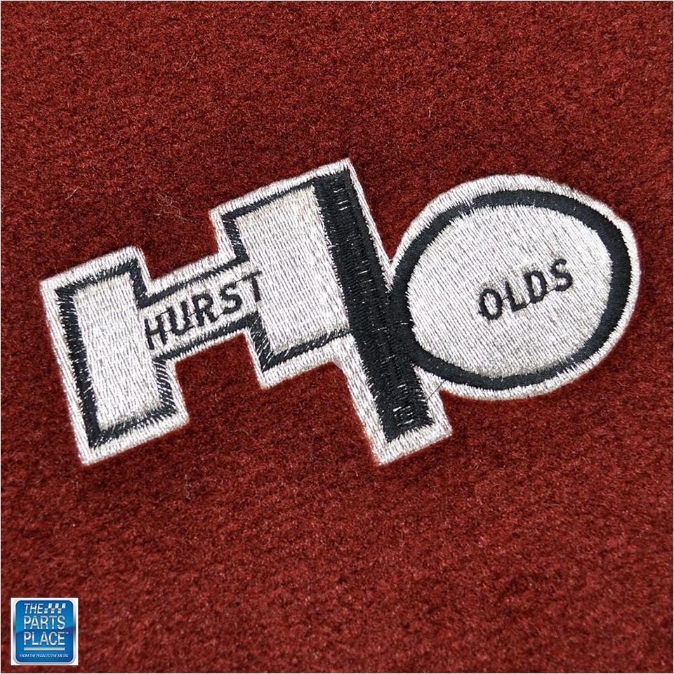 1983-1984 Cutlass Hurst Olds Floor Mats Maple Carpet Correct H/O Logo ...